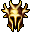 Forged Golden Helmet